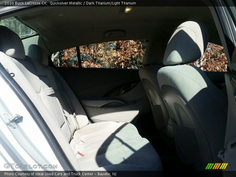 Quicksilver Metallic / Dark Titanium/Light Titanium 2010 Buick LaCrosse CX