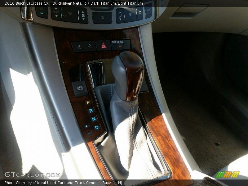 Quicksilver Metallic / Dark Titanium/Light Titanium 2010 Buick LaCrosse CX