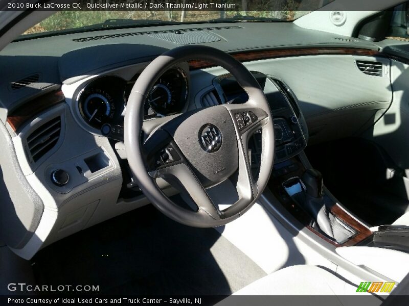 Quicksilver Metallic / Dark Titanium/Light Titanium 2010 Buick LaCrosse CX