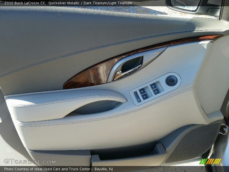 Quicksilver Metallic / Dark Titanium/Light Titanium 2010 Buick LaCrosse CX