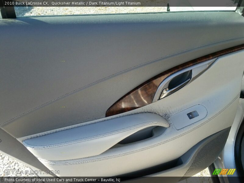 Quicksilver Metallic / Dark Titanium/Light Titanium 2010 Buick LaCrosse CX