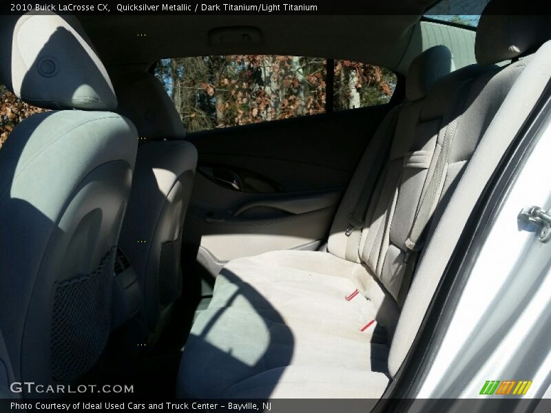 Quicksilver Metallic / Dark Titanium/Light Titanium 2010 Buick LaCrosse CX