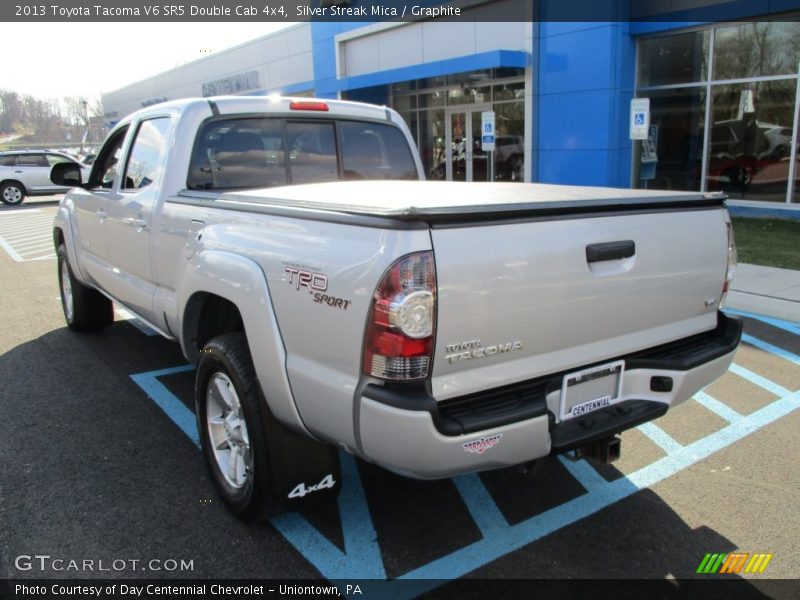 Silver Streak Mica / Graphite 2013 Toyota Tacoma V6 SR5 Double Cab 4x4