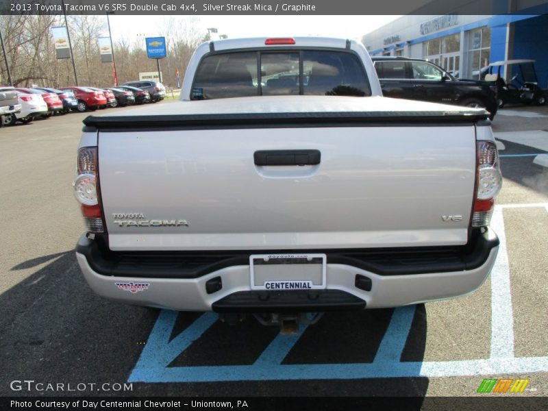 Silver Streak Mica / Graphite 2013 Toyota Tacoma V6 SR5 Double Cab 4x4