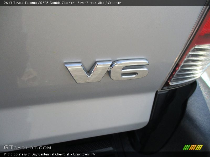 Silver Streak Mica / Graphite 2013 Toyota Tacoma V6 SR5 Double Cab 4x4