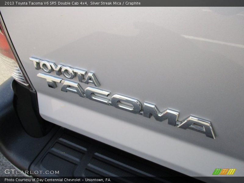Silver Streak Mica / Graphite 2013 Toyota Tacoma V6 SR5 Double Cab 4x4