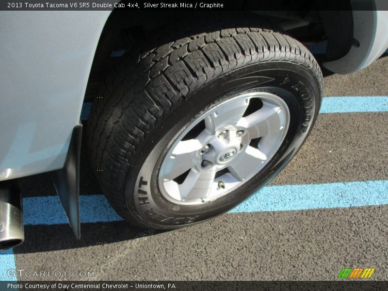 Silver Streak Mica / Graphite 2013 Toyota Tacoma V6 SR5 Double Cab 4x4