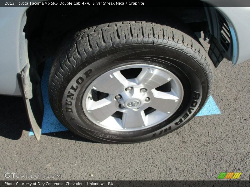 Silver Streak Mica / Graphite 2013 Toyota Tacoma V6 SR5 Double Cab 4x4