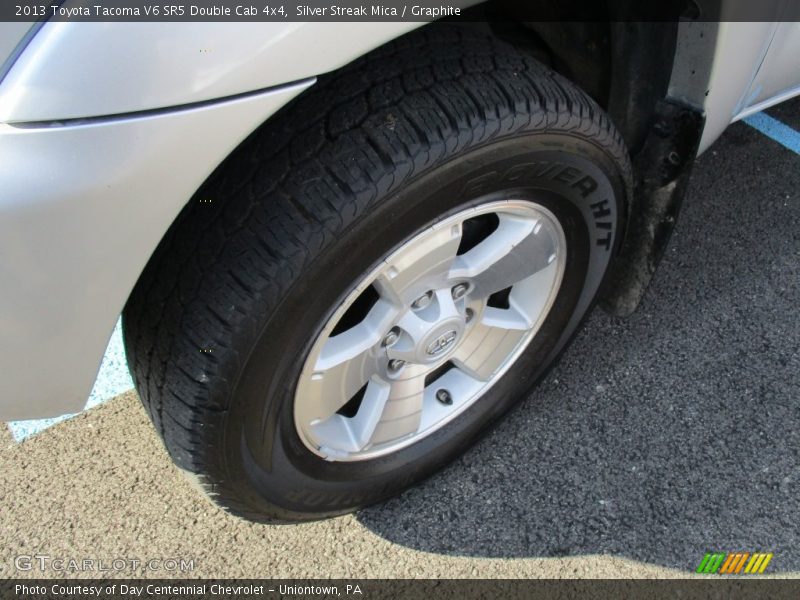 Silver Streak Mica / Graphite 2013 Toyota Tacoma V6 SR5 Double Cab 4x4