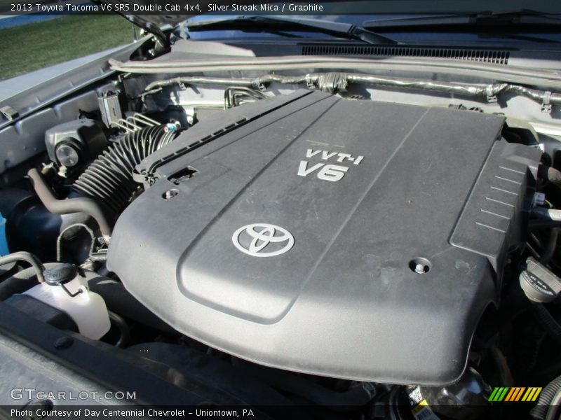 Silver Streak Mica / Graphite 2013 Toyota Tacoma V6 SR5 Double Cab 4x4