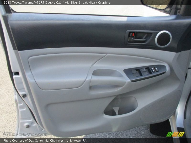Silver Streak Mica / Graphite 2013 Toyota Tacoma V6 SR5 Double Cab 4x4