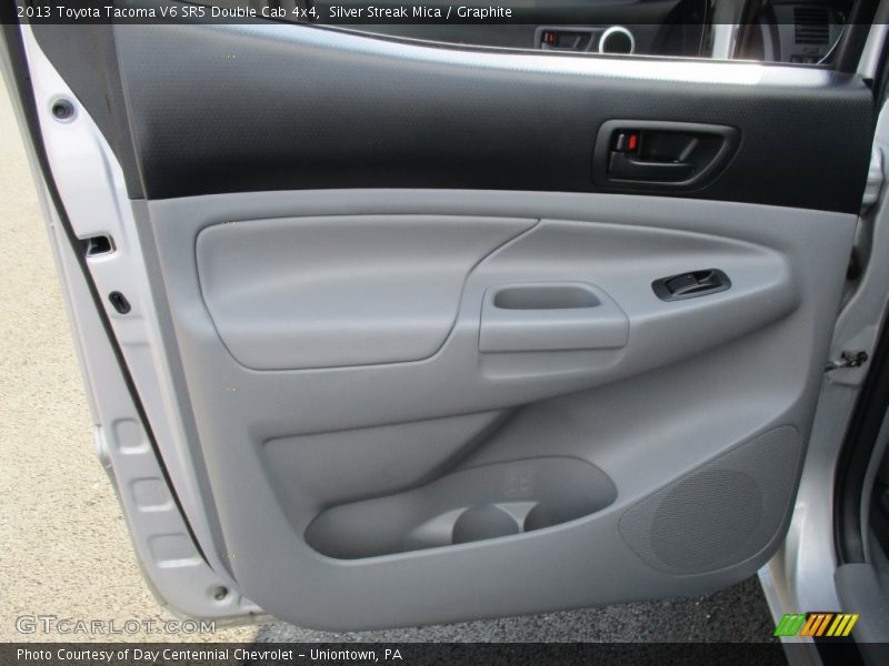 Silver Streak Mica / Graphite 2013 Toyota Tacoma V6 SR5 Double Cab 4x4