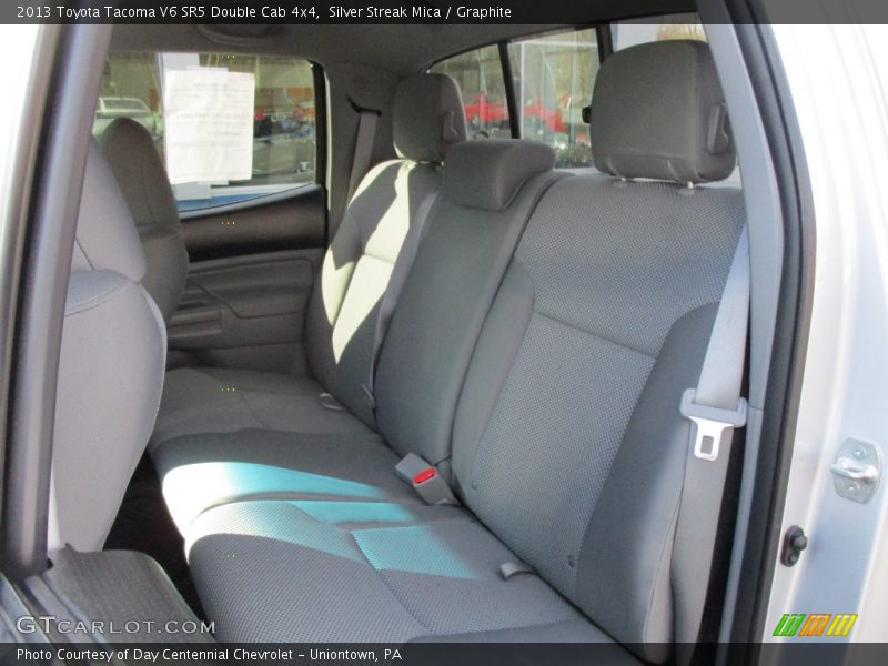 Silver Streak Mica / Graphite 2013 Toyota Tacoma V6 SR5 Double Cab 4x4