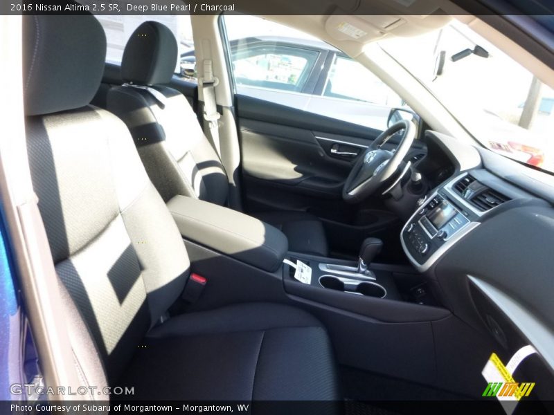 Deep Blue Pearl / Charcoal 2016 Nissan Altima 2.5 SR