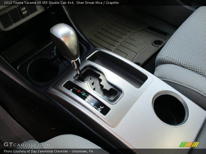 Silver Streak Mica / Graphite 2013 Toyota Tacoma V6 SR5 Double Cab 4x4