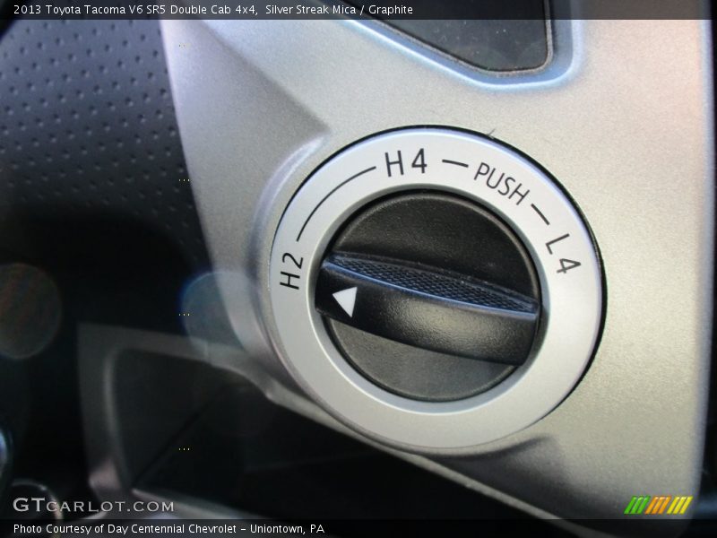 Silver Streak Mica / Graphite 2013 Toyota Tacoma V6 SR5 Double Cab 4x4
