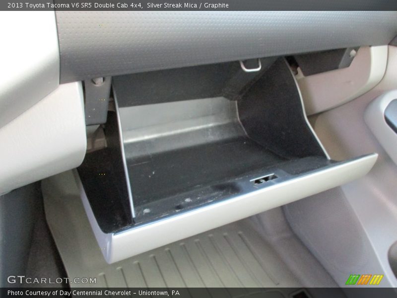 Silver Streak Mica / Graphite 2013 Toyota Tacoma V6 SR5 Double Cab 4x4