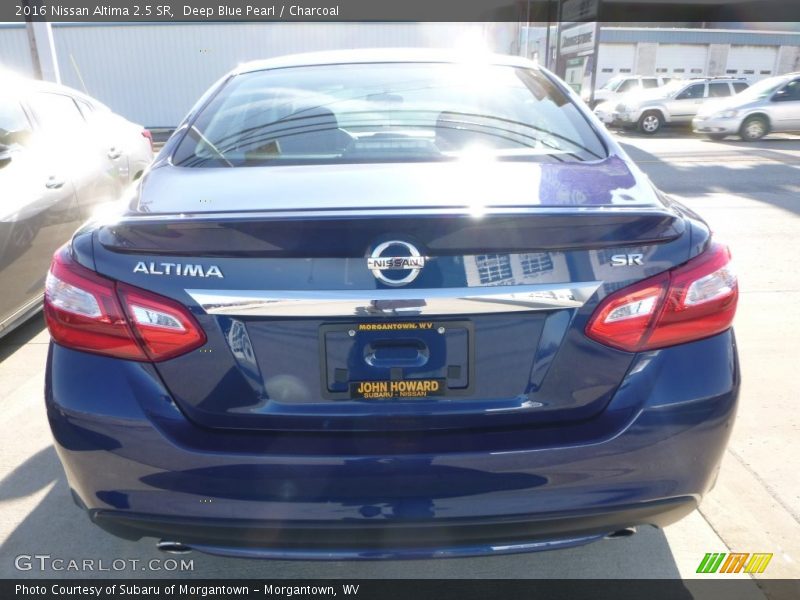 Deep Blue Pearl / Charcoal 2016 Nissan Altima 2.5 SR