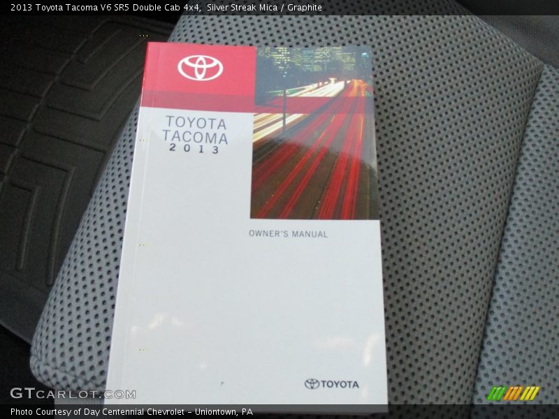 Silver Streak Mica / Graphite 2013 Toyota Tacoma V6 SR5 Double Cab 4x4