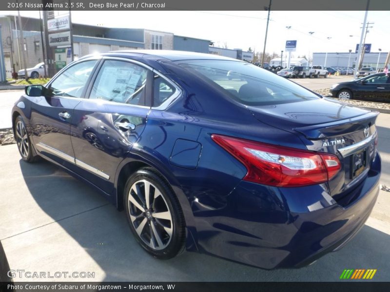 Deep Blue Pearl / Charcoal 2016 Nissan Altima 2.5 SR