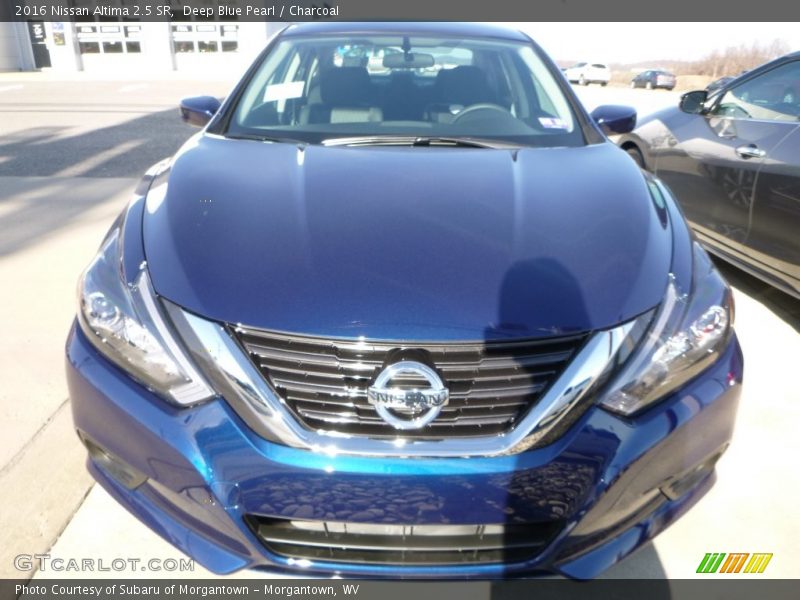 Deep Blue Pearl / Charcoal 2016 Nissan Altima 2.5 SR