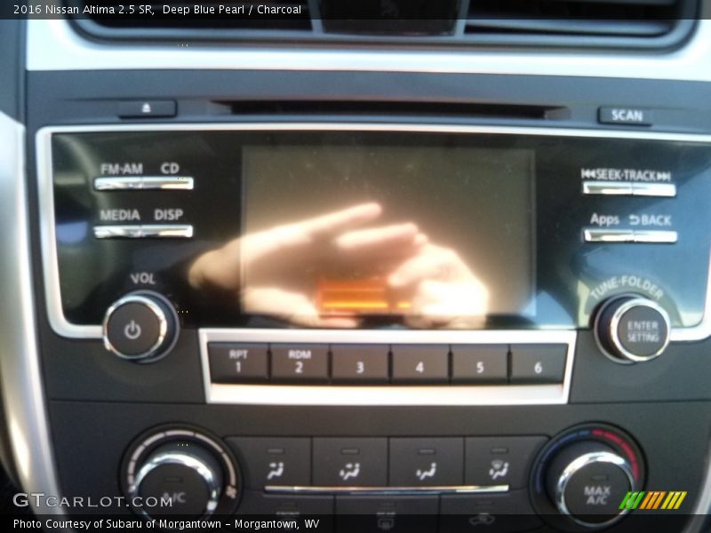 Deep Blue Pearl / Charcoal 2016 Nissan Altima 2.5 SR