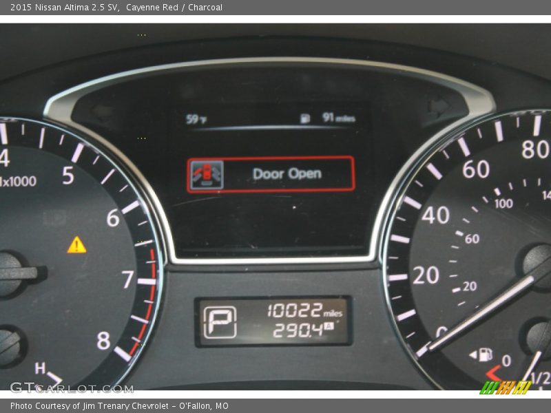 Cayenne Red / Charcoal 2015 Nissan Altima 2.5 SV