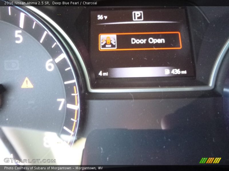 Deep Blue Pearl / Charcoal 2016 Nissan Altima 2.5 SR