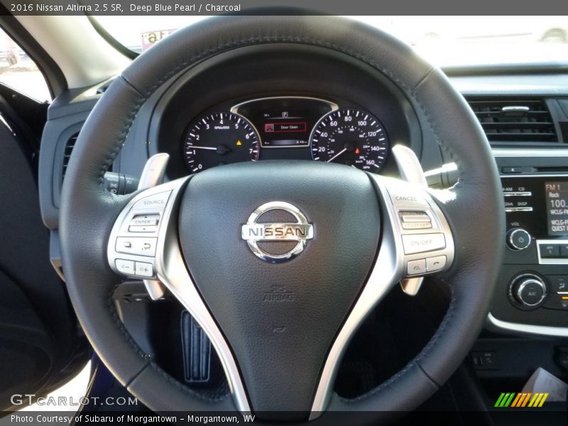 Deep Blue Pearl / Charcoal 2016 Nissan Altima 2.5 SR