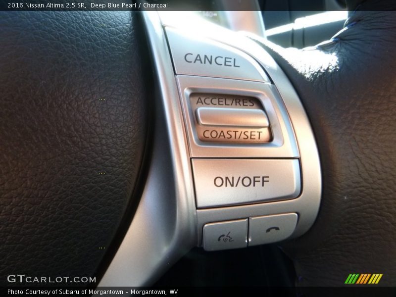 Deep Blue Pearl / Charcoal 2016 Nissan Altima 2.5 SR