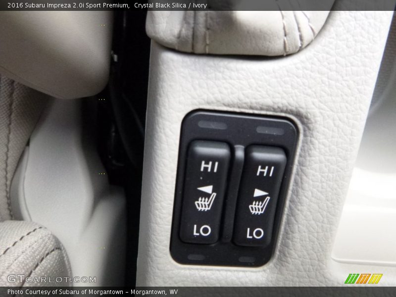 Crystal Black Silica / Ivory 2016 Subaru Impreza 2.0i Sport Premium