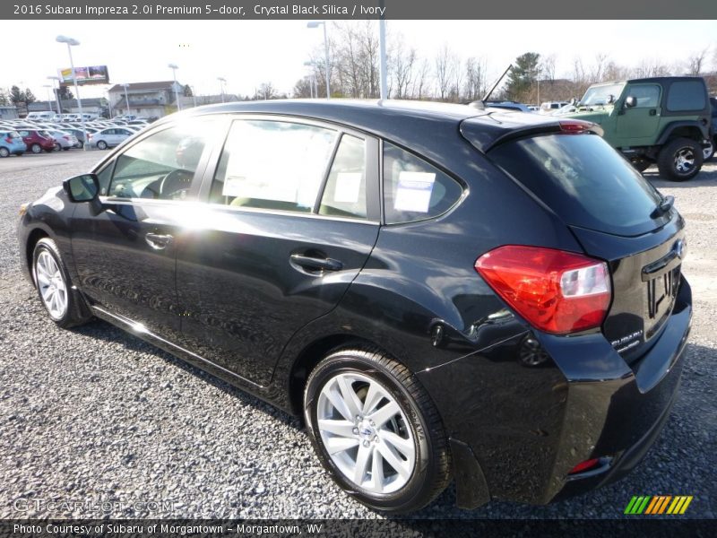  2016 Impreza 2.0i Premium 5-door Crystal Black Silica