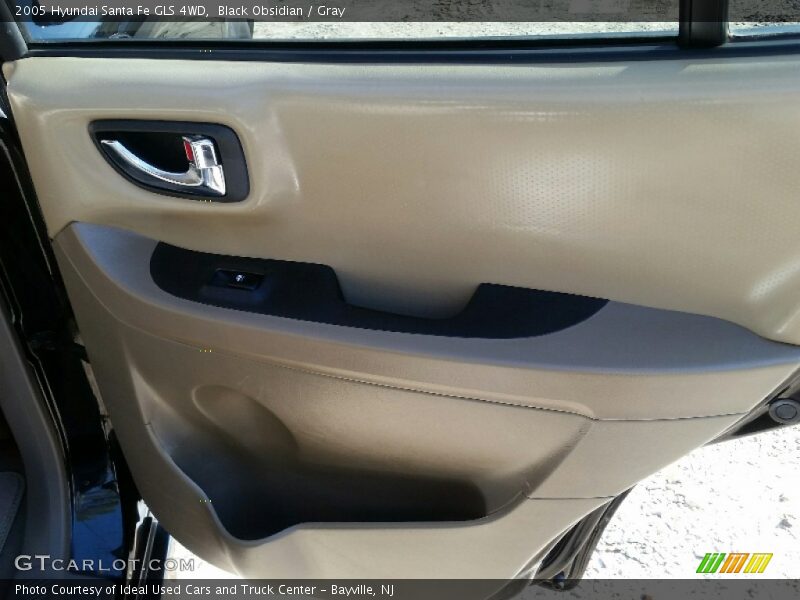 Black Obsidian / Gray 2005 Hyundai Santa Fe GLS 4WD