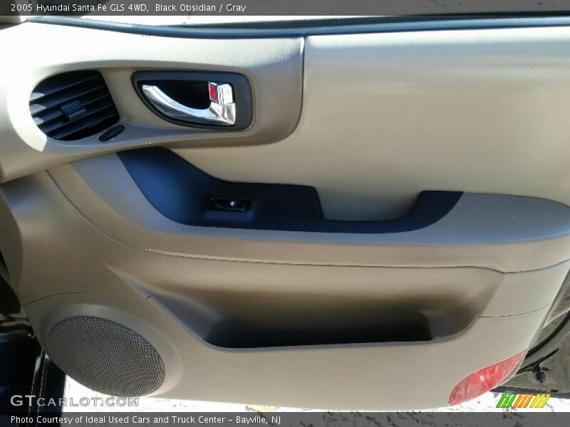 Black Obsidian / Gray 2005 Hyundai Santa Fe GLS 4WD