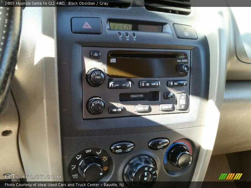 Black Obsidian / Gray 2005 Hyundai Santa Fe GLS 4WD