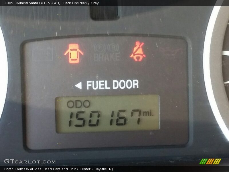 Black Obsidian / Gray 2005 Hyundai Santa Fe GLS 4WD