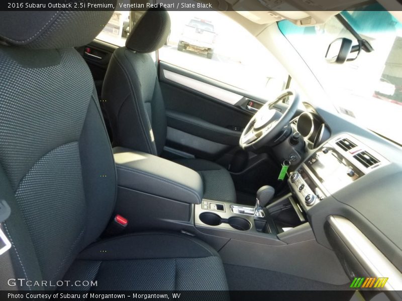 Venetian Red Pearl / Slate Black 2016 Subaru Outback 2.5i Premium