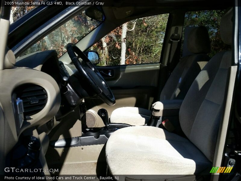 Black Obsidian / Gray 2005 Hyundai Santa Fe GLS 4WD