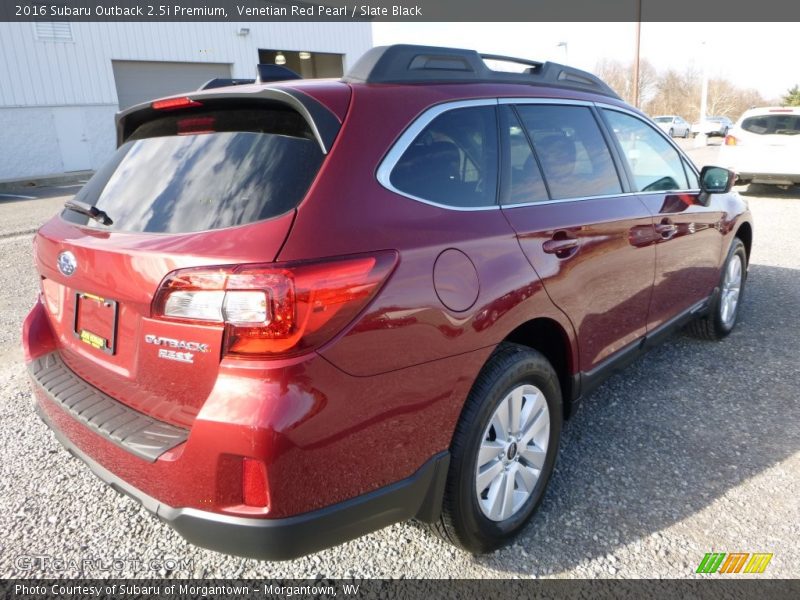 Venetian Red Pearl / Slate Black 2016 Subaru Outback 2.5i Premium