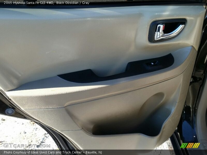 Black Obsidian / Gray 2005 Hyundai Santa Fe GLS 4WD