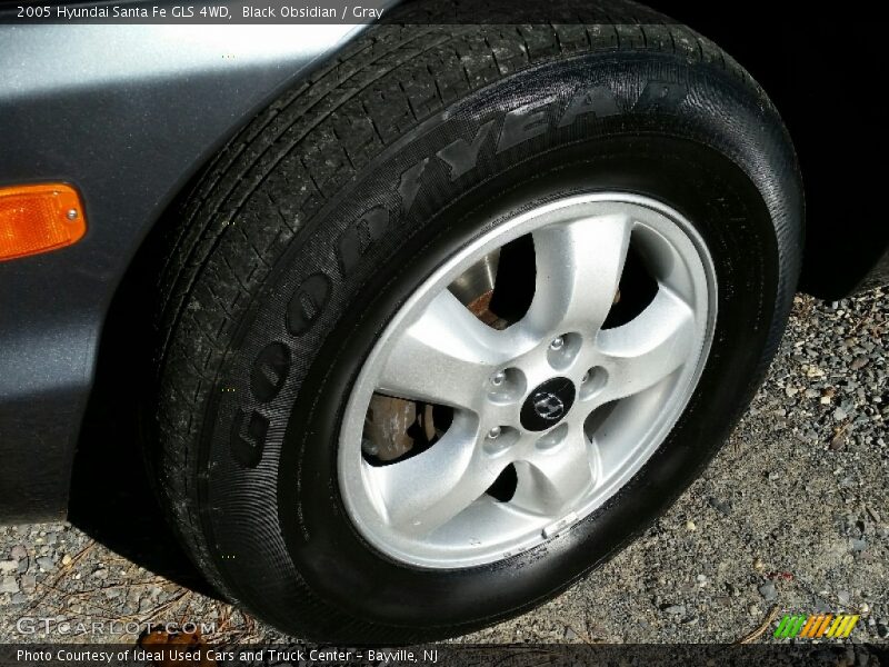 Black Obsidian / Gray 2005 Hyundai Santa Fe GLS 4WD