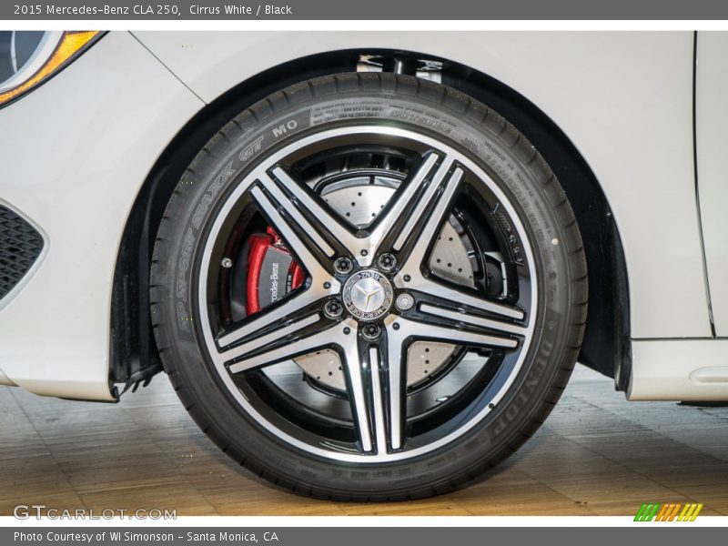 Cirrus White / Black 2015 Mercedes-Benz CLA 250