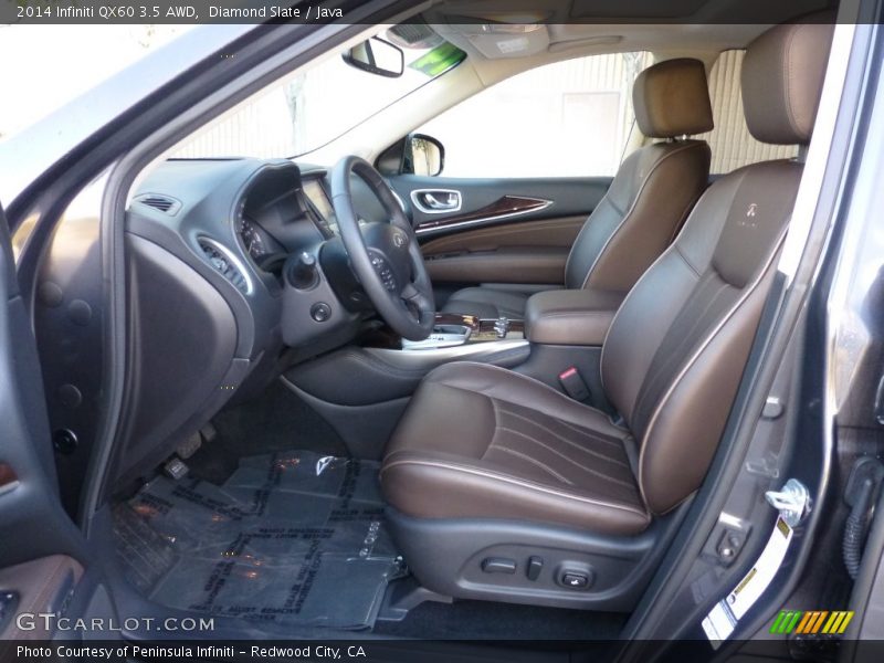 Diamond Slate / Java 2014 Infiniti QX60 3.5 AWD