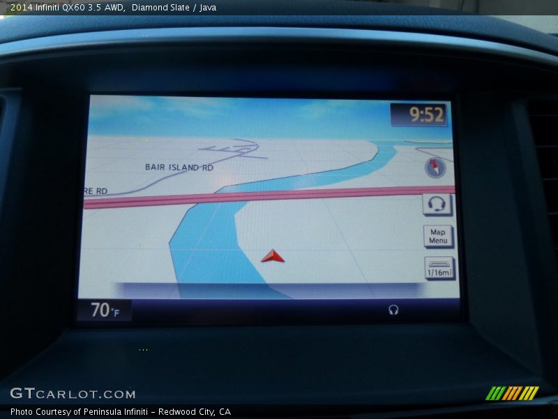 Diamond Slate / Java 2014 Infiniti QX60 3.5 AWD