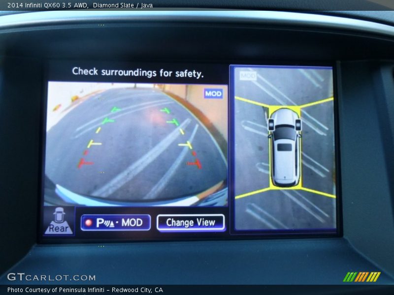 Diamond Slate / Java 2014 Infiniti QX60 3.5 AWD