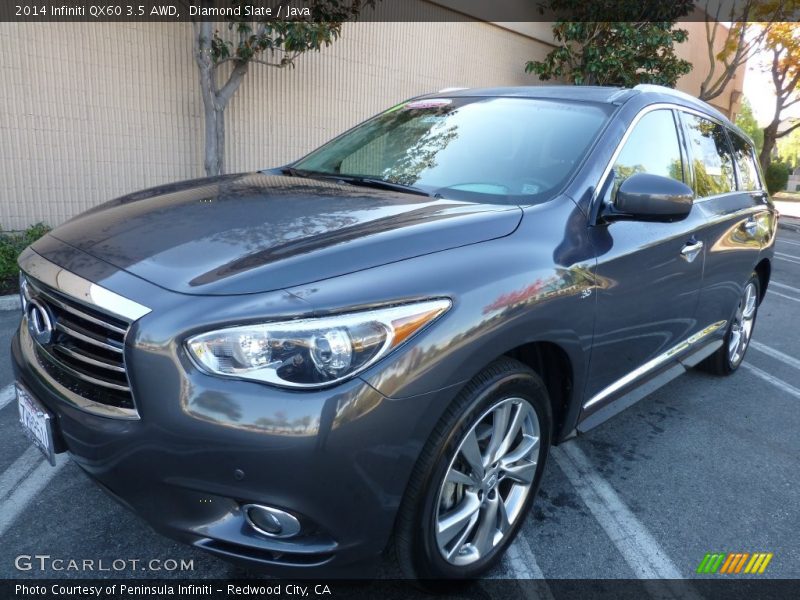 Diamond Slate / Java 2014 Infiniti QX60 3.5 AWD