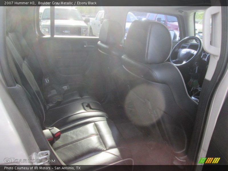 Boulder Gray Metallic / Ebony Black 2007 Hummer H3