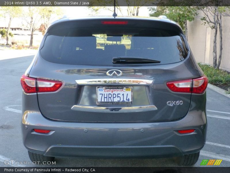Diamond Slate / Java 2014 Infiniti QX60 3.5 AWD