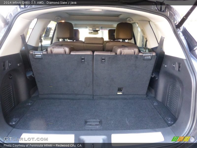 Diamond Slate / Java 2014 Infiniti QX60 3.5 AWD