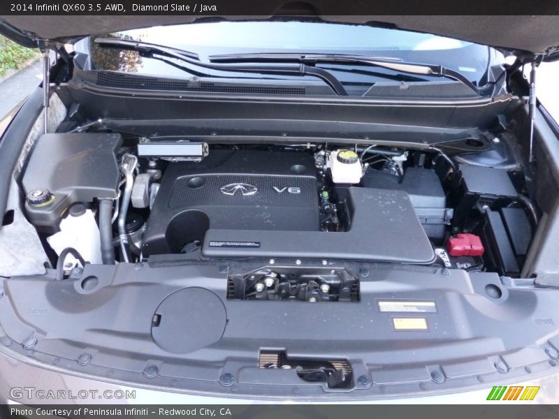 Diamond Slate / Java 2014 Infiniti QX60 3.5 AWD